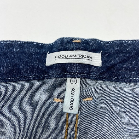 GOOD AMERICAN Good Legs Jeans Blue003 Size 18 - Picture 4 of 6
